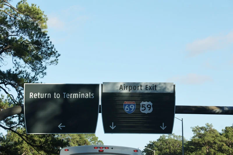 Houston airport transportation